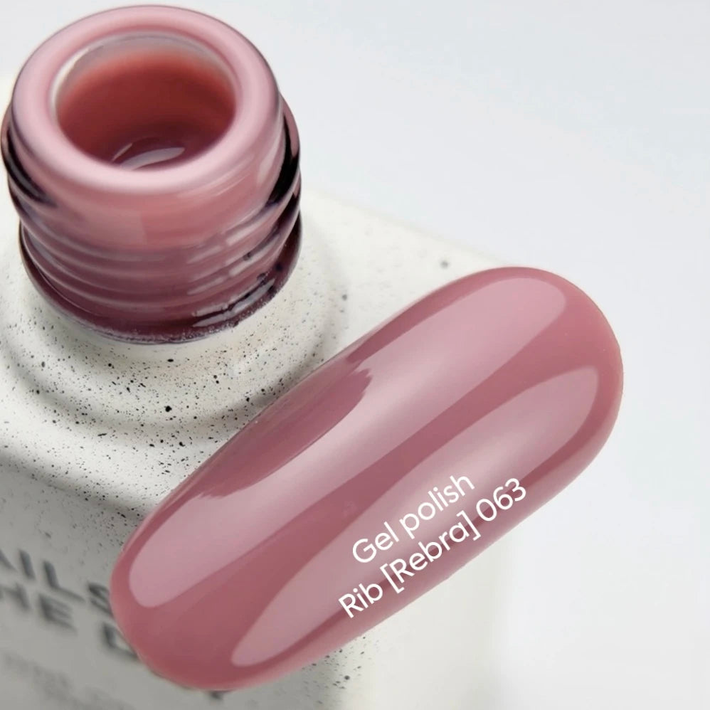 NAILSOFTHEDAY Gel polish Rib [Rebra] 063, 10 ml