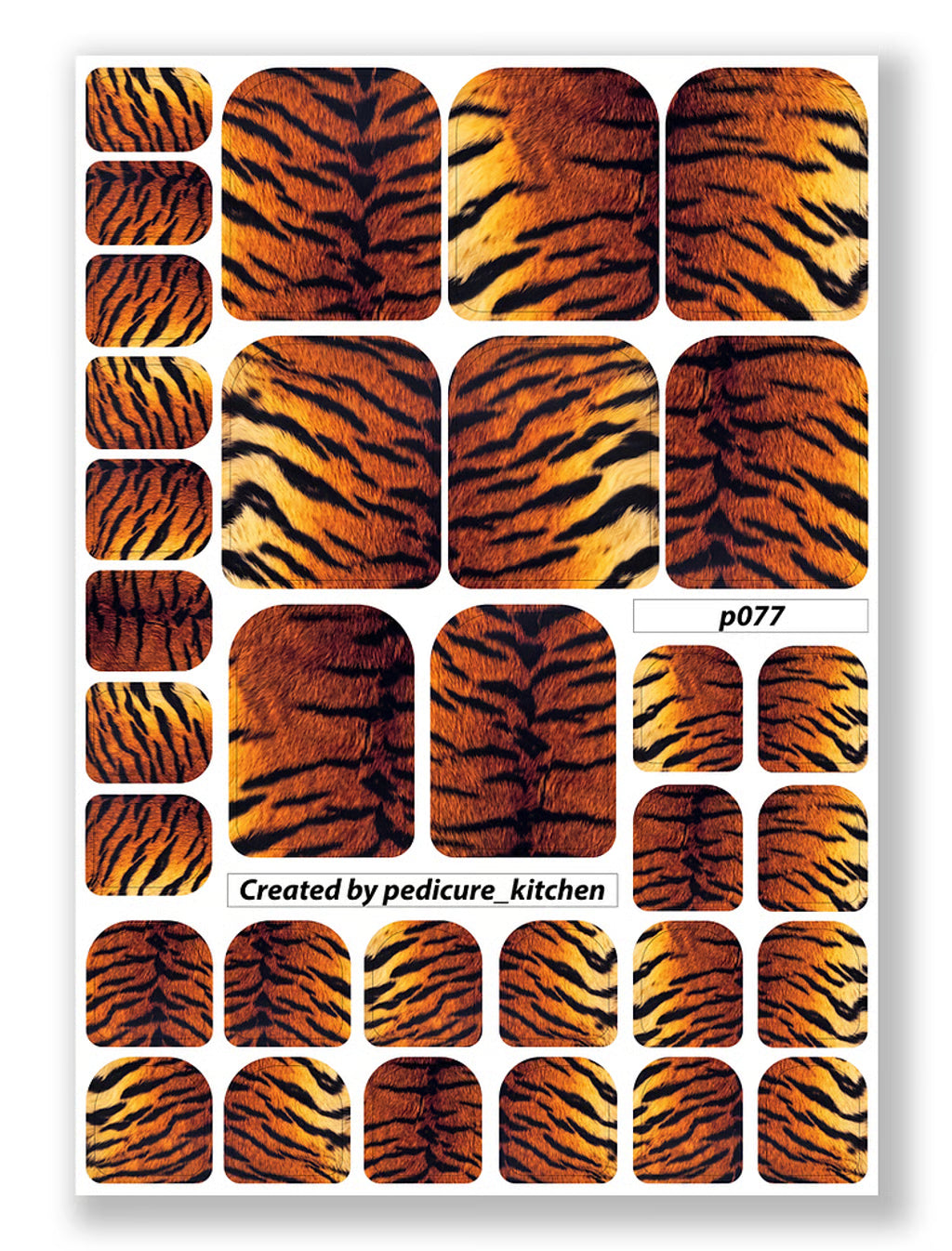 PEDICURE WRAPS P077