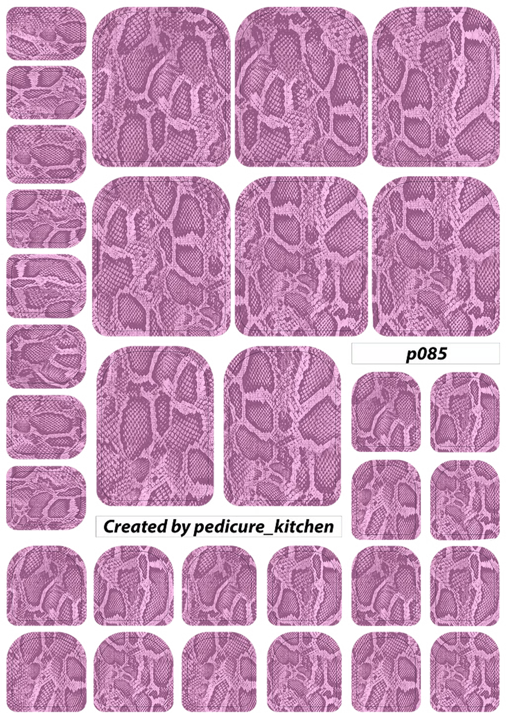 PEDICURE WRAPS P085