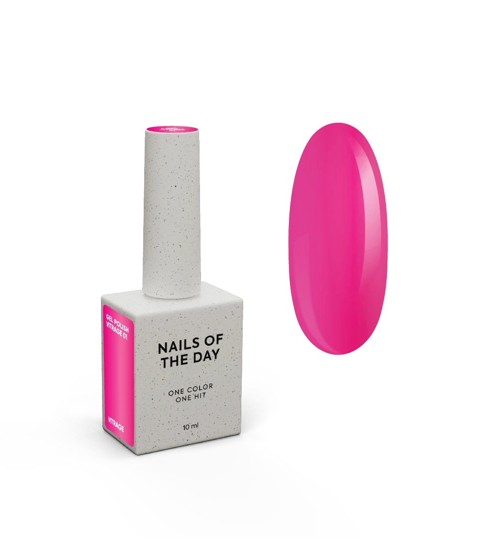NAILSOFTHEDAY Gel Polish Vitrage 01, 10 ml