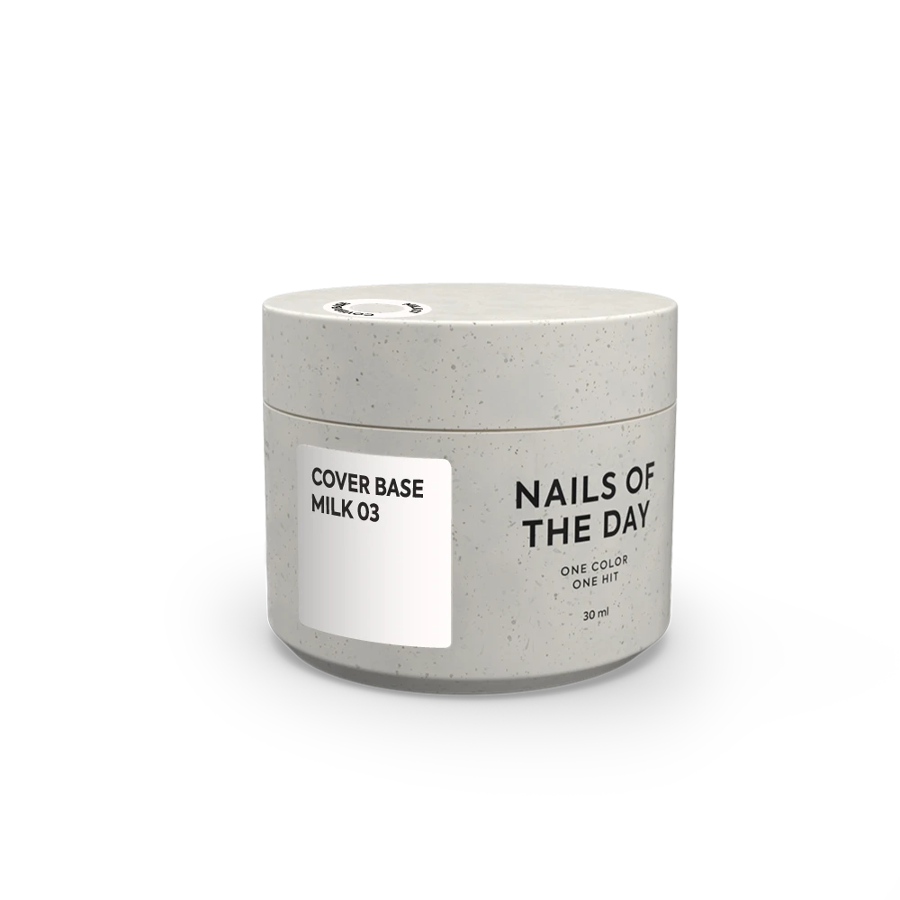 NAILSOFTHEDAY Cover base milk 03, 10 ml