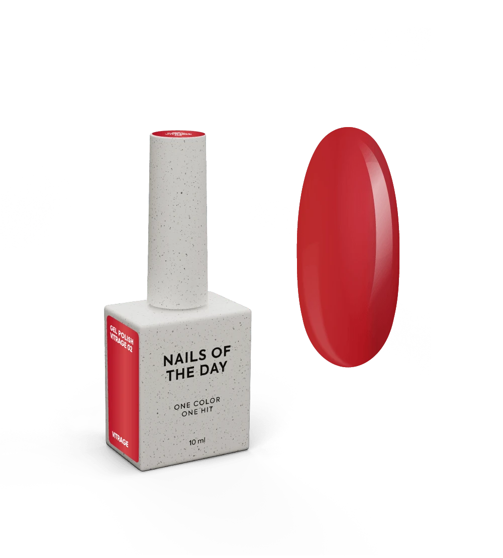 NAILSOFTHEDAY Gel polish Vitrage 02, 10 ml