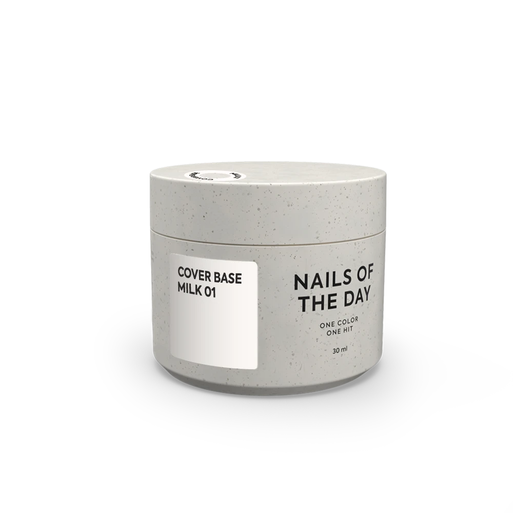 NAILSOFTHEDAY Cover base milk 01, 10 ml
