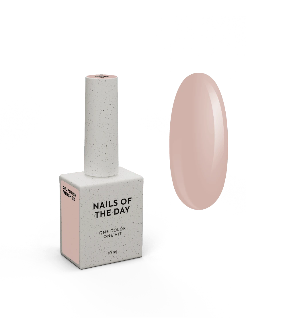 NAILSOFTHEDAY Gel polish French 02, 10 ml