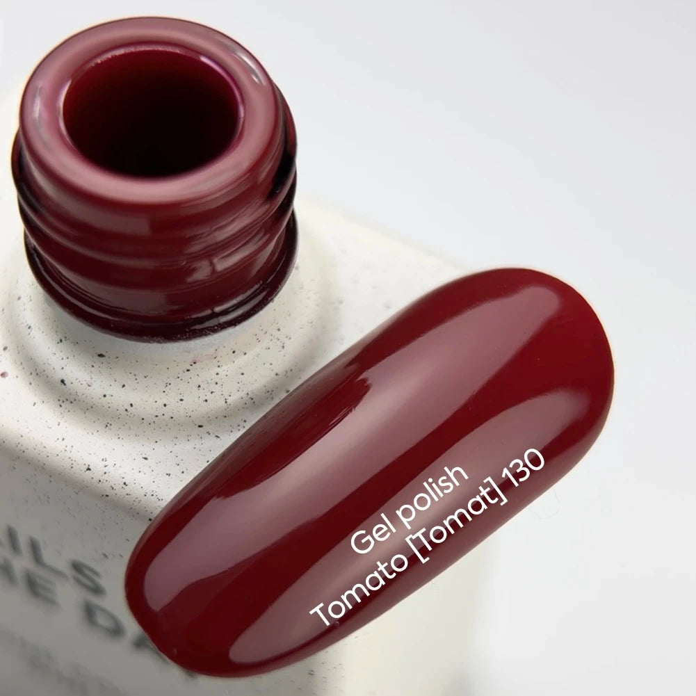 NAILSOFTHEDAY Gel polish Tomato [Tomat] 130, 10 ml