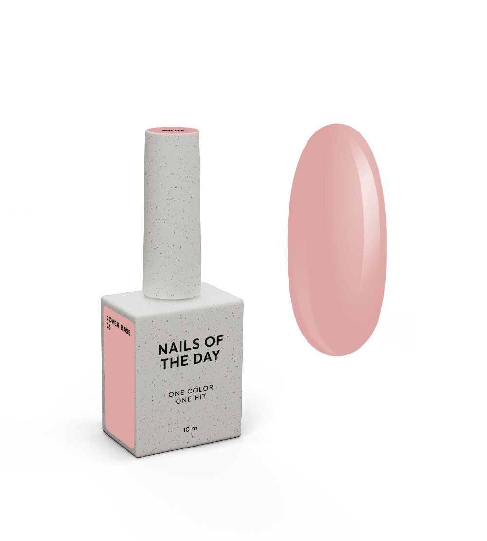 NAILSOFTHEDAY Cover base 06, 10 ml