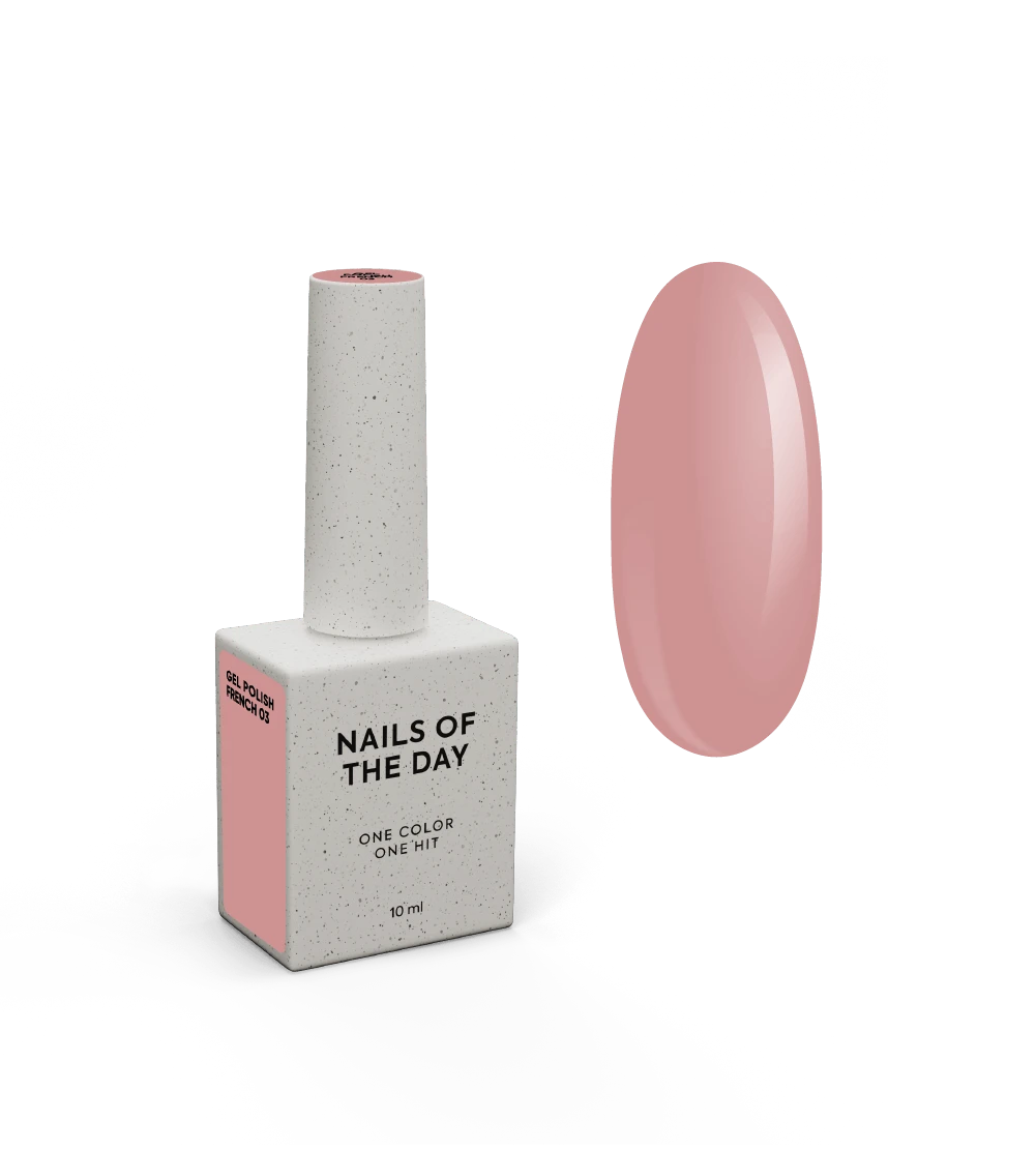 NAILSOFTHEDAY Gel polish French 03, 10 ml