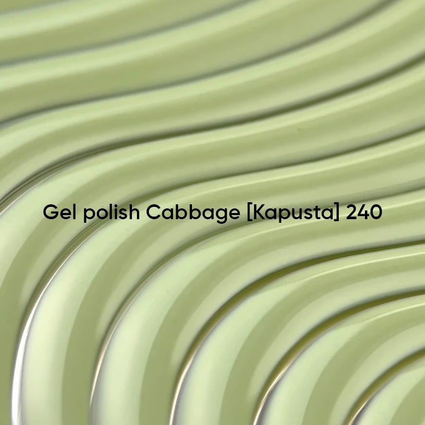 NAILSOFTHEDAY Gel polish Cabbage [Kapusta] 240, 10 ml