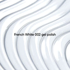 NAILSOFTHEDAY Gel Polish French White 002, 10 ml