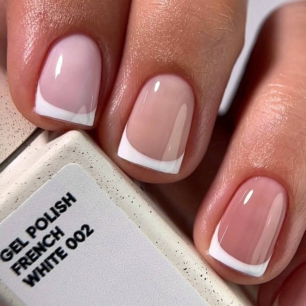 NAILSOFTHEDAY Gel Polish French White 002, 10 ml