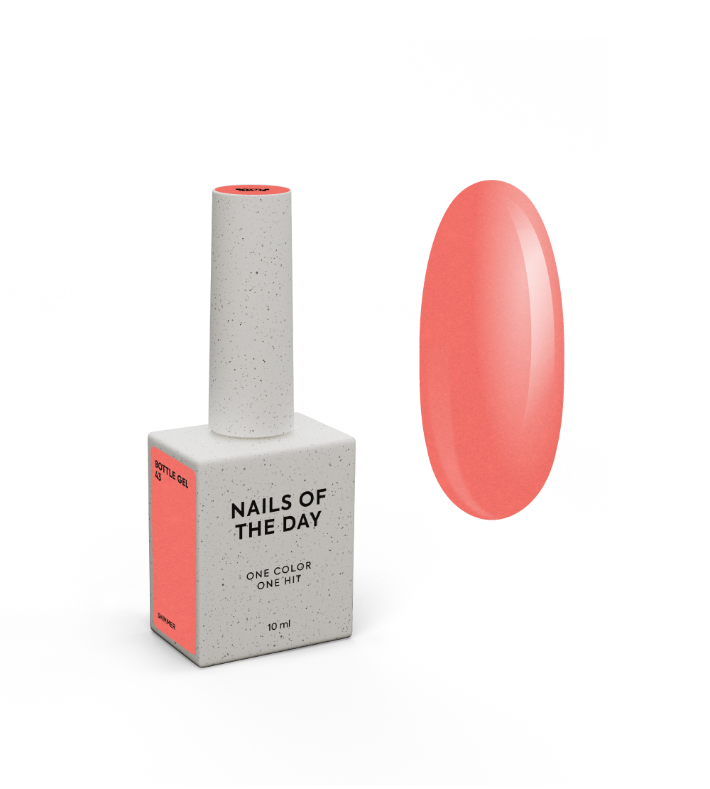 NAILSOFTHEDAY Bottle gel 43, 10 ml