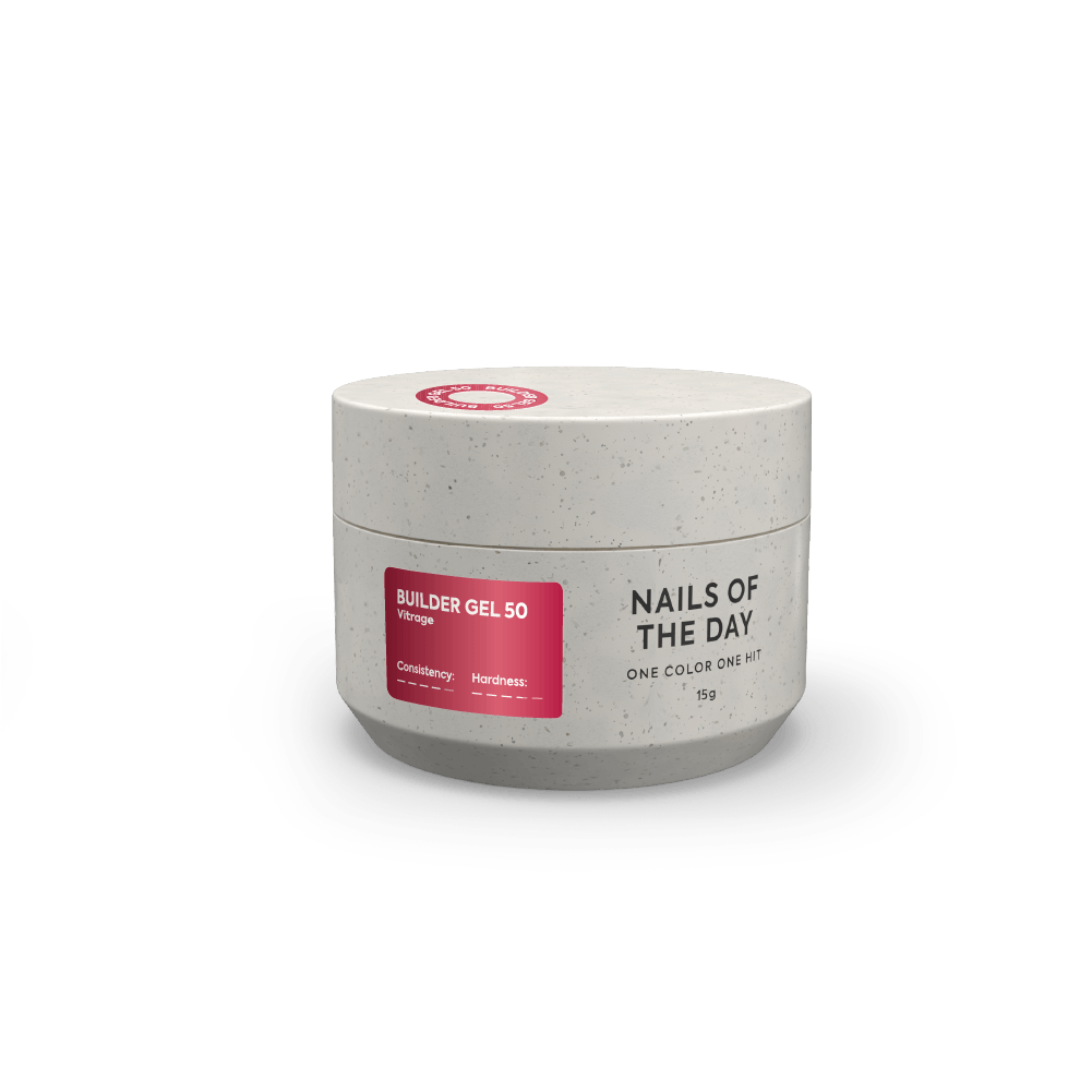 NAILSOFTHEDAY Builder gel Vitrage 50, 15 ml