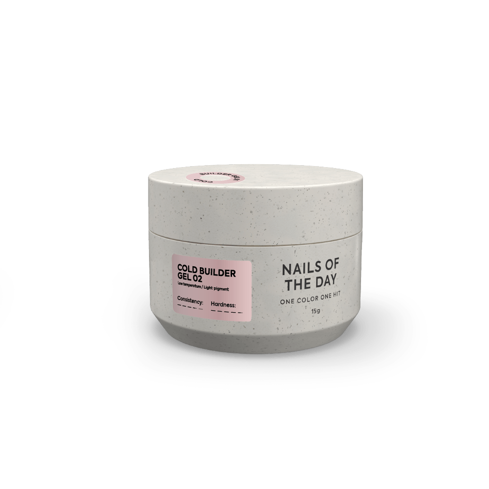 NAILSOFTHEDAY Cold builder gel 02, 15 ml