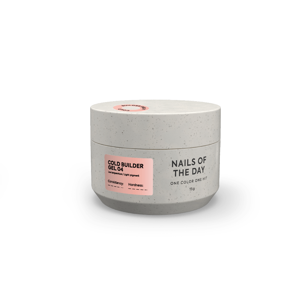 NAILSOFTHEDAY Cold builder gel 04, 15 ml