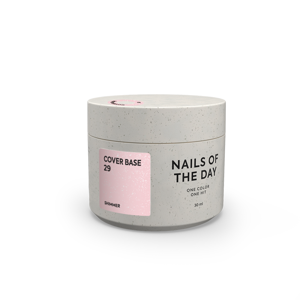 NAILSOFTHEDAY Cover base 29 shimmer