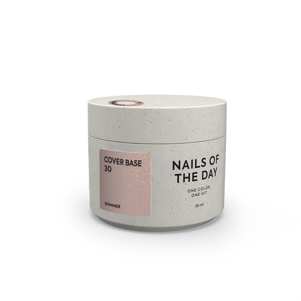 NAILSOFTHEDAY Cover base 30 shimmer