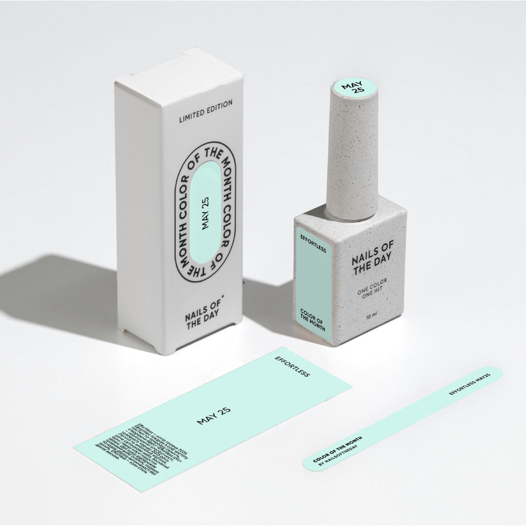 NAILSOFTHEDAY Color of the month May 2025 Effortless, 10 ml