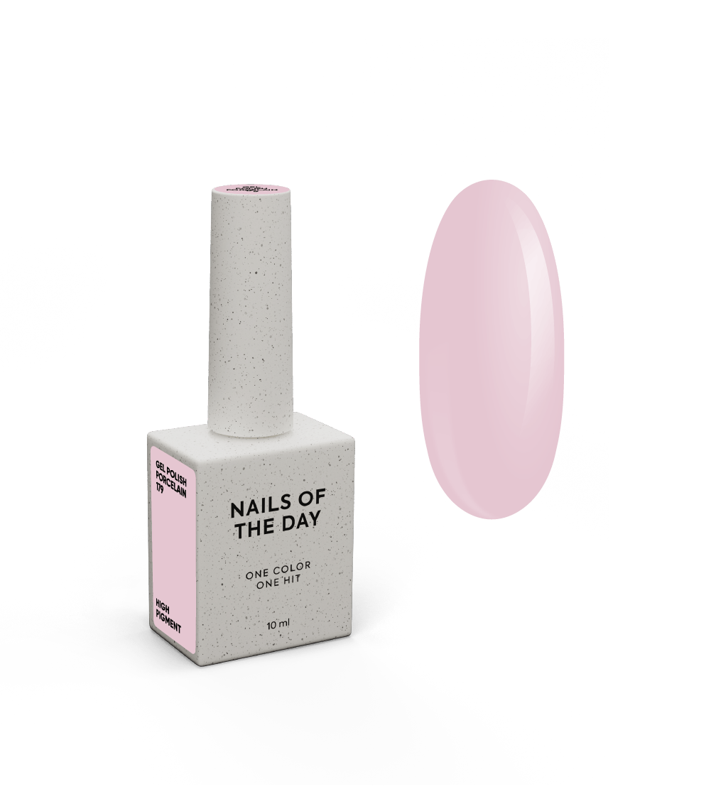 NAILSOFTHEDAY Gel Polish Porcelain, 10ml