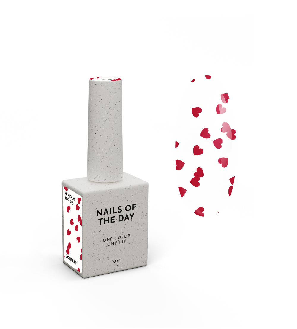 NAILSOFTHEDAY Kupidon top 02, 10 ml