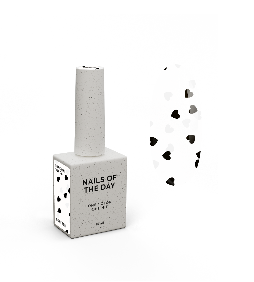 NAILSOFTHEDAY Kupidon top 06, 10 ml