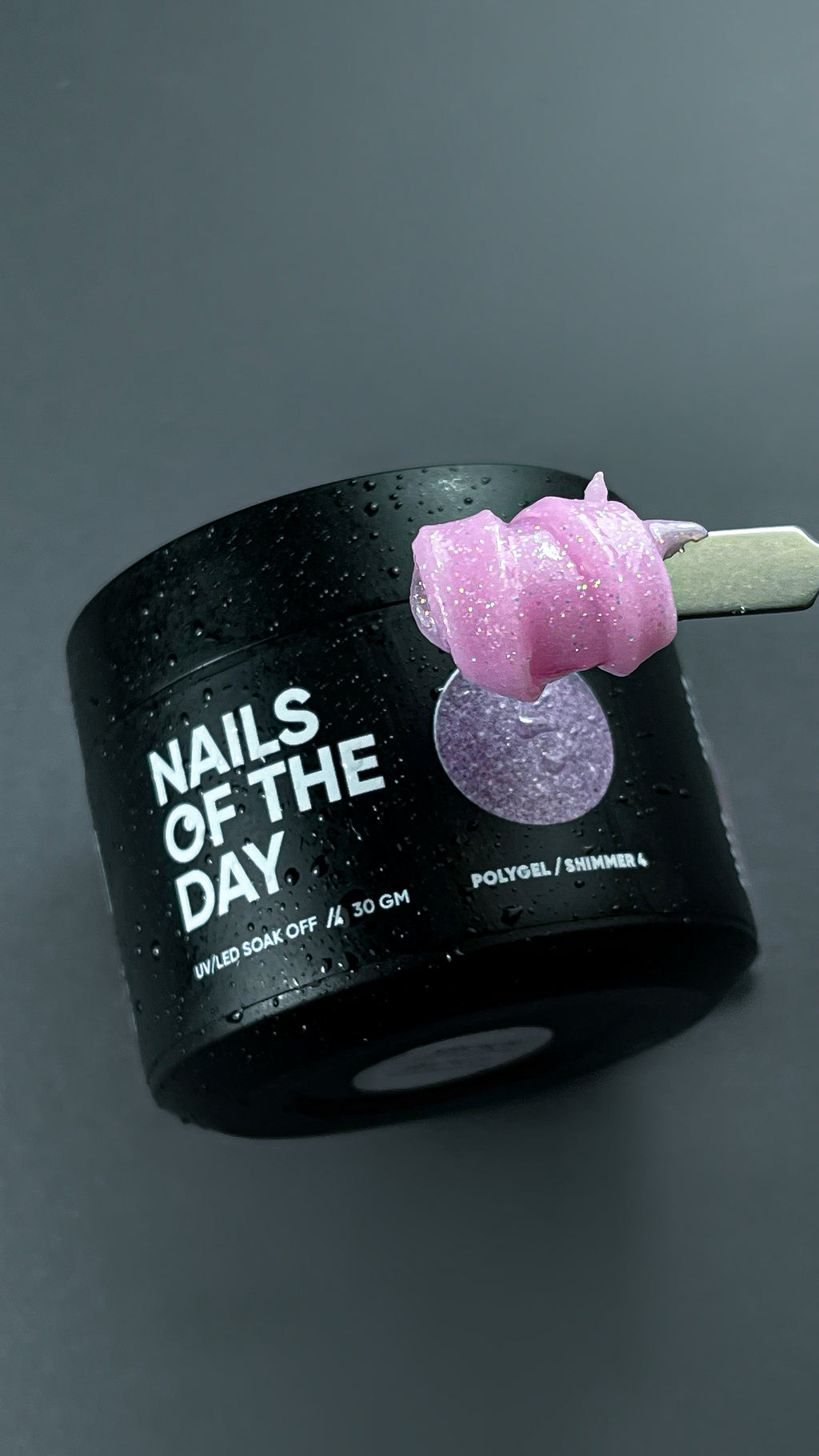 NAILSOFTHEDAY Polygel shimmer 04, 30 g