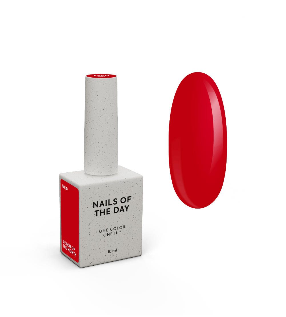 NAILSOFTHEDAY Color of the month March 2026 Wild, 10 ml