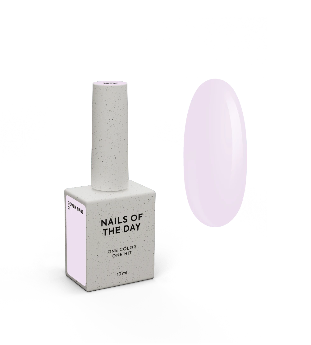 NAILSOFTHEDAY Cover base 01, 10 ml