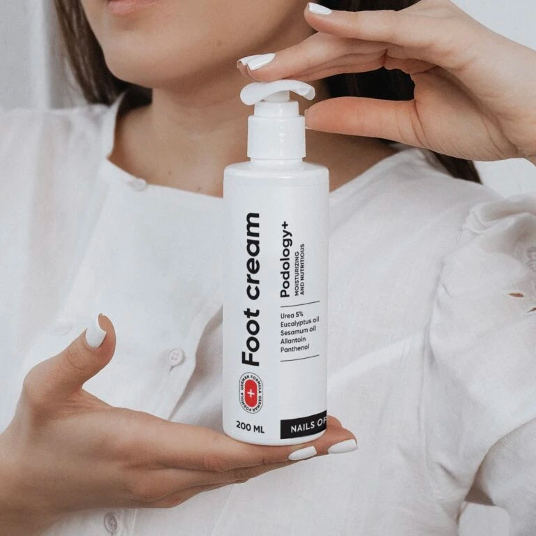 NAILSOFTHEDAY Podology+ Foot cream, urea 5%, 200 ml