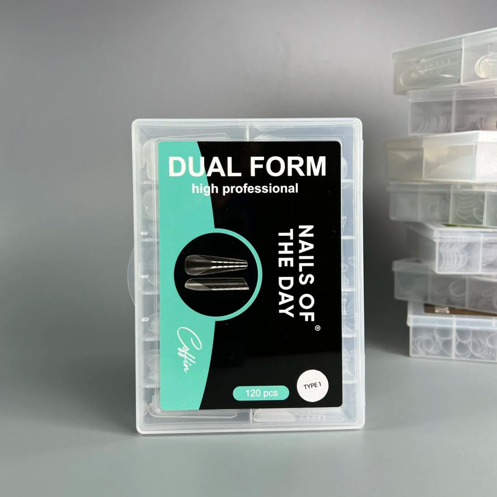 NAILSOFTHEDAY Dual Form Coffin (Type 1), 120 vnt