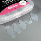 NAILSOFTHEDAY French tips guide (Type 9), 60 vnt