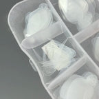 NAILSOFTHEDAY French tips guide (Type 9), 60 vnt
