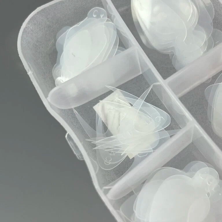 NAILSOFTHEDAY French tips guide (Type 9), 60 vnt