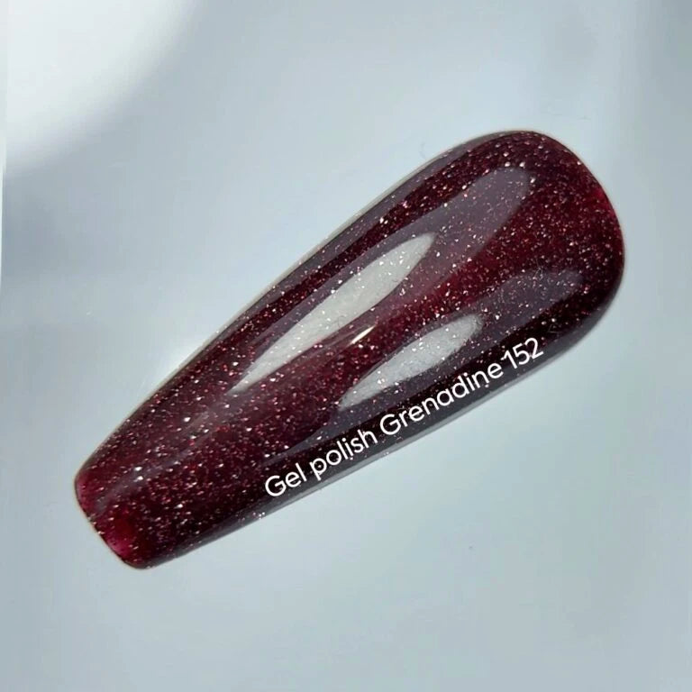 NAILSOFTHEDAY Reflective gel polish Grenadine, 10 ml