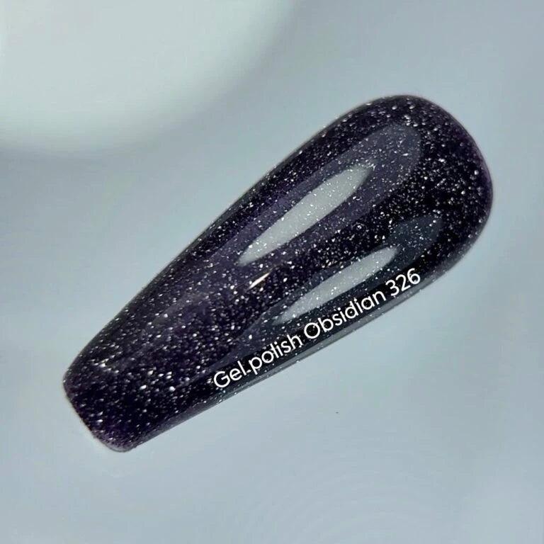 NAILSOFTHEDAY Reflective gel polish Obsidian, 10 ml