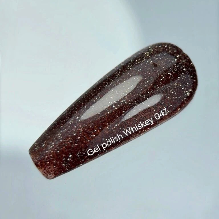NAILSOFTHEDAY Reflective gel polish Whiskey, 10 ml