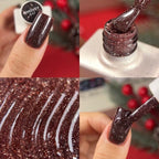 NAILSOFTHEDAY Reflective gel polish Whiskey, 10 ml