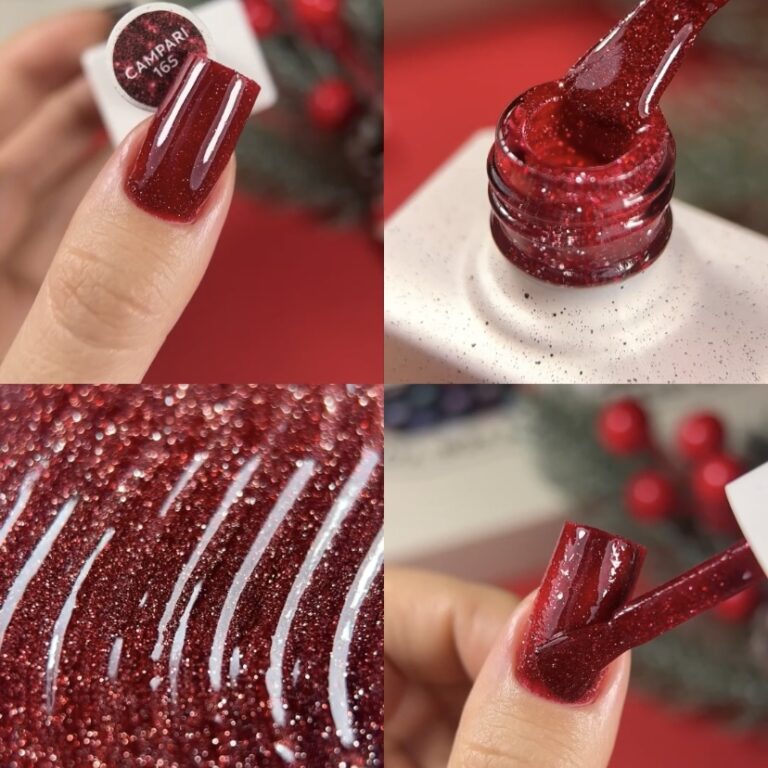 NAILSOFTHEDAY Reflective gel polish Campari, 10 ml