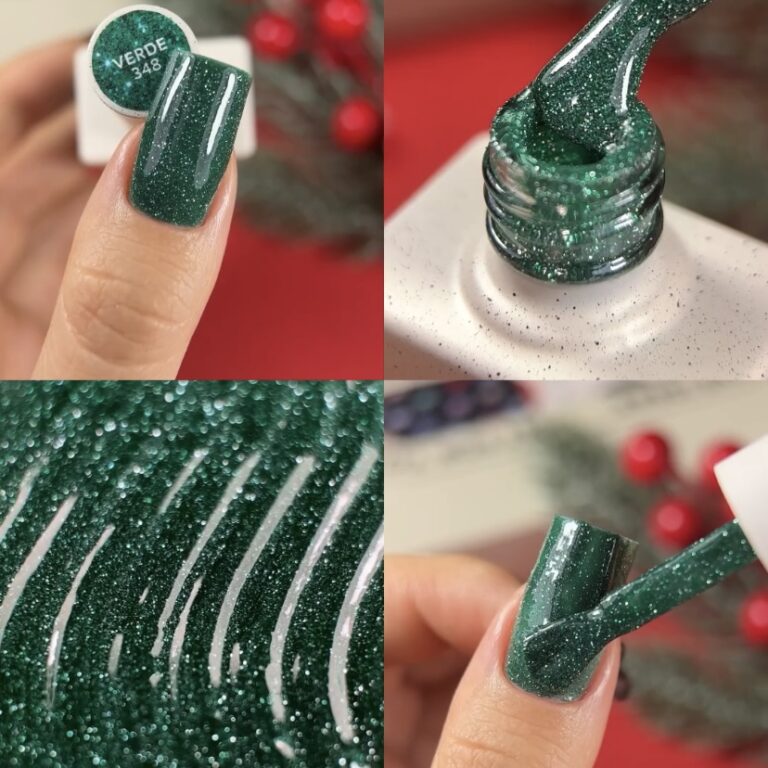 NAILSOFTHEDAY Reflective gel polish Verde, 10 ml