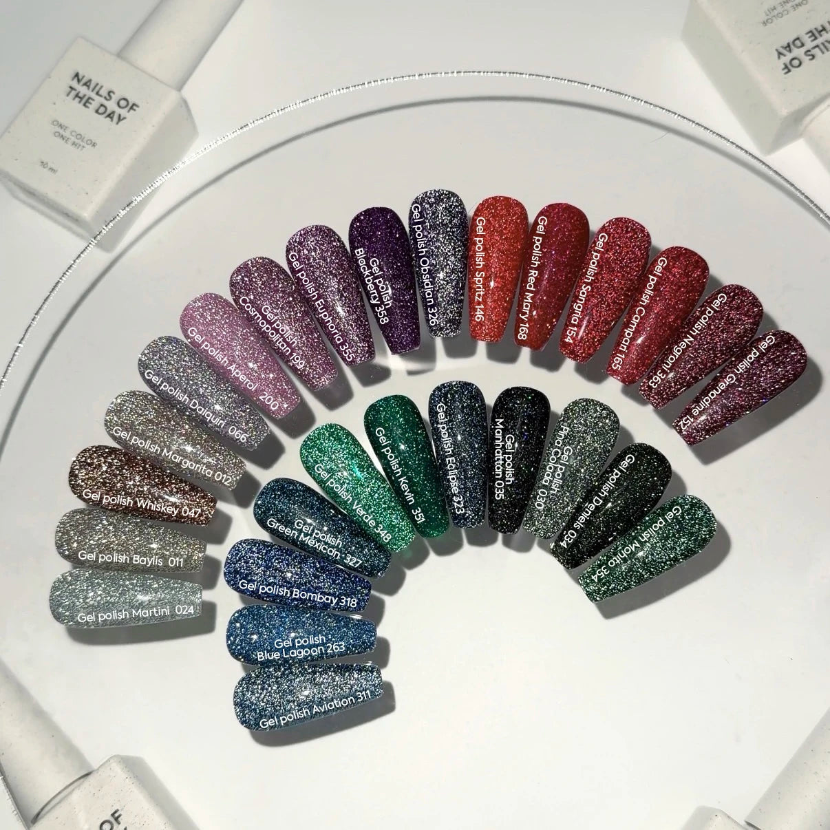 NAILSOFTHEDAY Reflective gel polish Bombay, 10 ml