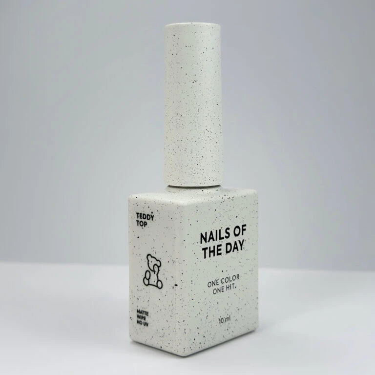 NAILSOFTHEDAY Teddy top, wipe, 10 ml