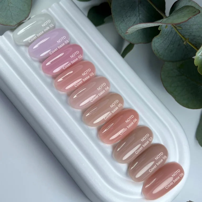 NAILSOFTHEDAY Cover base milk 01, 10 ml