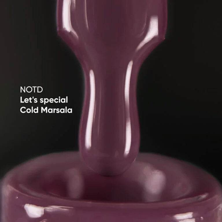 NAILSOFTHEDAY Gel polish Cold Marsala, 10 ml
