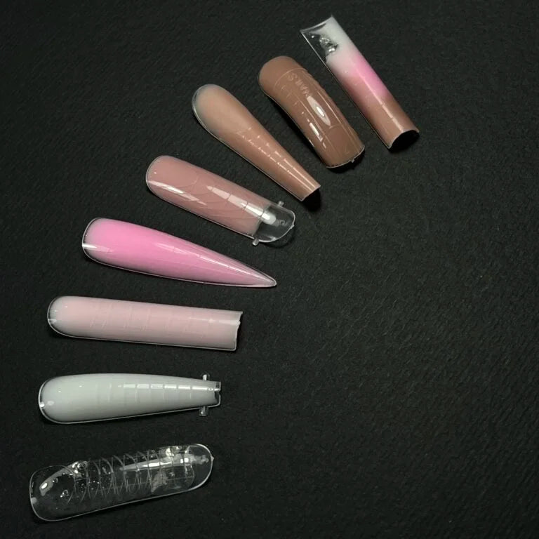 NAILSOFTHEDAY Dual Form Square (Type 2), 130 vnt