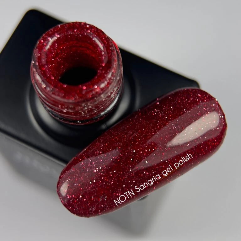 NAILSOFTHEDAY Reflective gel polish Sangria, 10 ml