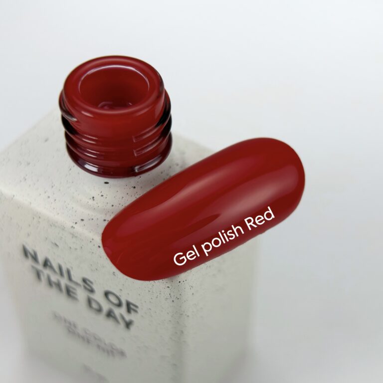 NAILSOFTHEDAY Gel polish Red, 10 ml