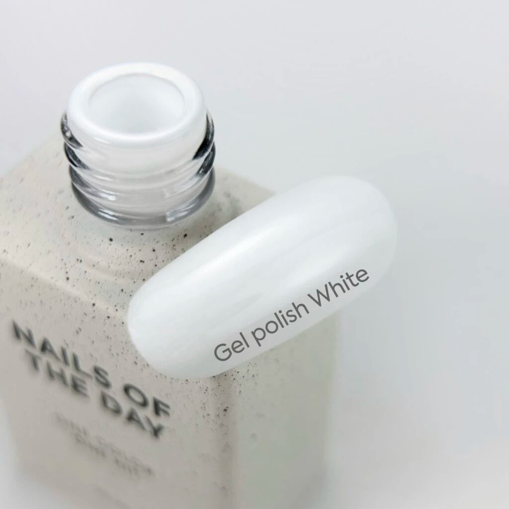 NAILSOFTHEDAY Gel polish White, 10 ml