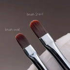 NAILSOFTHEDAY Professional Brush Oval