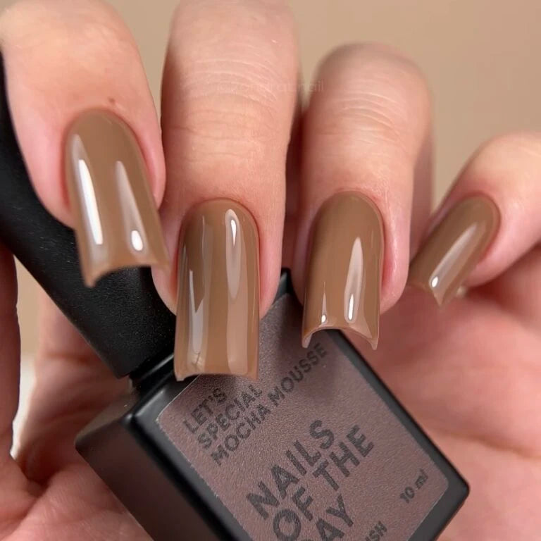 NAILSOFTHEDAY Gel polish Mocha Mousse, 10 ml