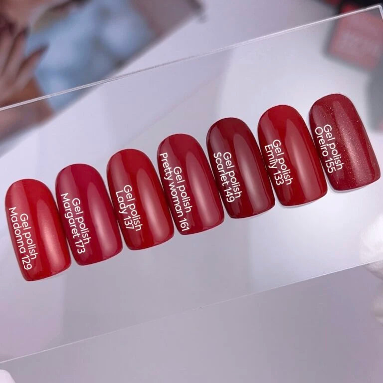 NAILSOFTHEDAY Gel polish Scarlet, 10 ml