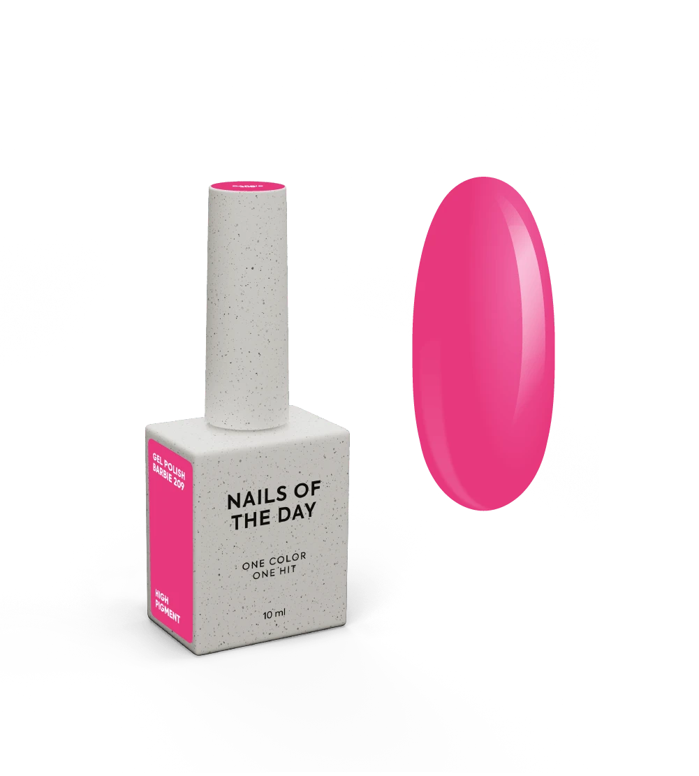 NAILSOFTHEDAY Gel polish Barbie, 10 ml